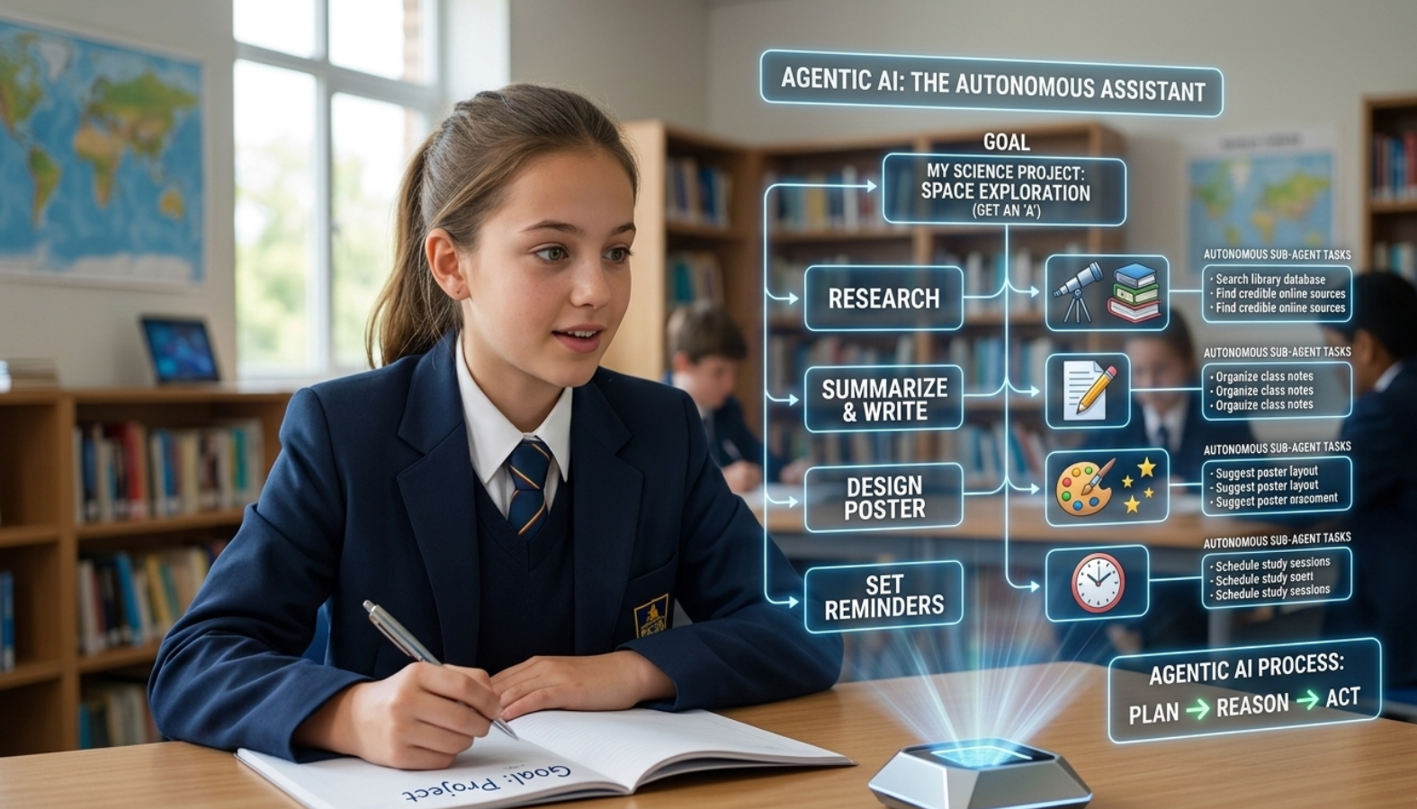 What is Agentic AI? A Beginner-Friendly Guide for School Students
